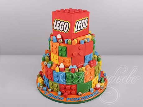 Торт Lego для мальчика