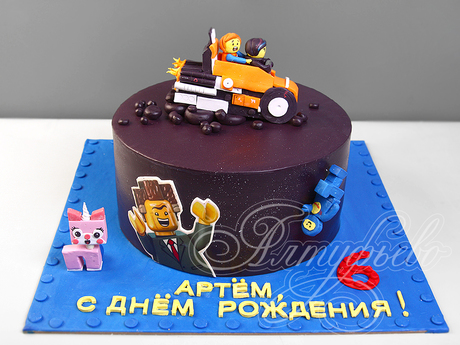 Торт Лего на 6 лет