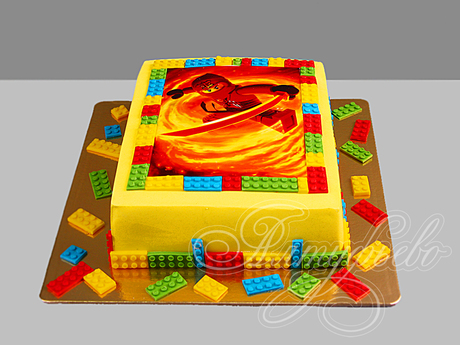 Торт Лего Ninjago для мальчика