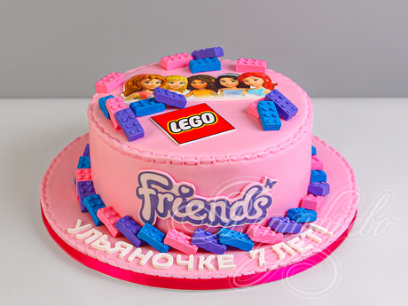 Торт Lego Friends