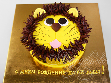 Торт знак зодиака Лев
