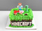 Торт Minecraft на 5 лет