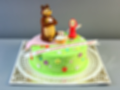 Торт мишки