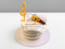 Музыкальный торт с нотами и микрофоном
