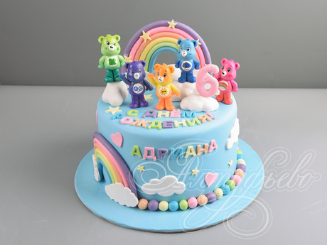Торт Care Bears для девочки