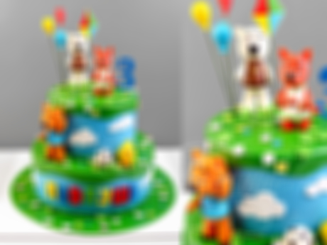 Торт Мимимишки для мальчика