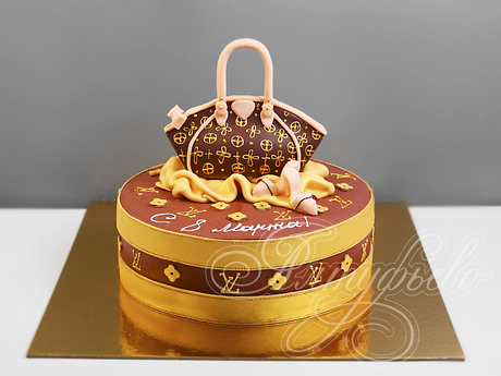 Торт сумочка Louis Vuitton