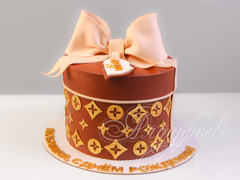 Торт Louis Vuitton для любимой 09084820