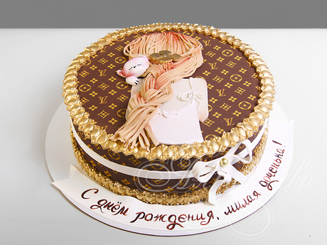Торт Louis Vuitton на 12 лет