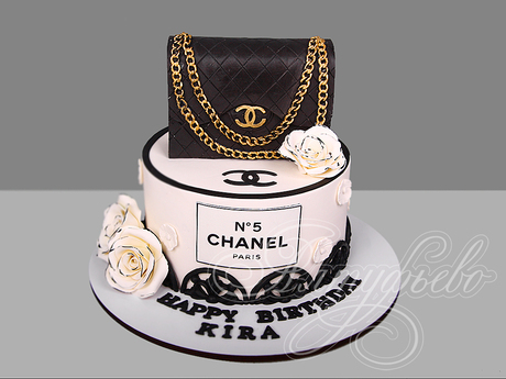 Торт Шанель (CHANEL) | Мини-торт, Торт на день рождения, Торт