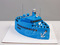 3D торт в виде Синего Крейсера