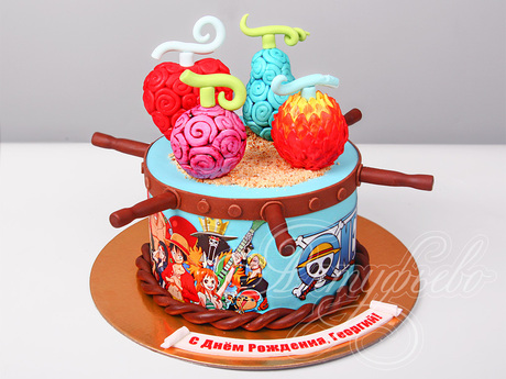 Торт One Piece на 10 лет
