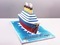 Торт Титаник на 8 лет