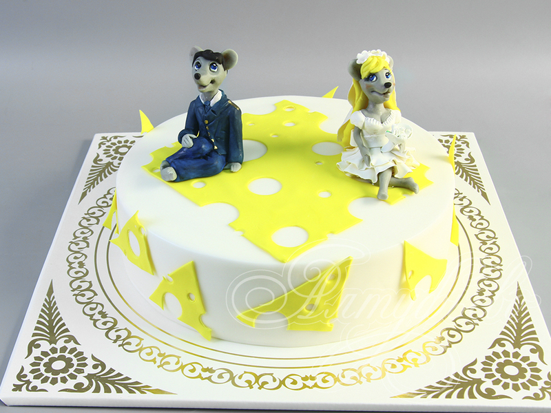 Торт свадебный для небольшой компании 2004118