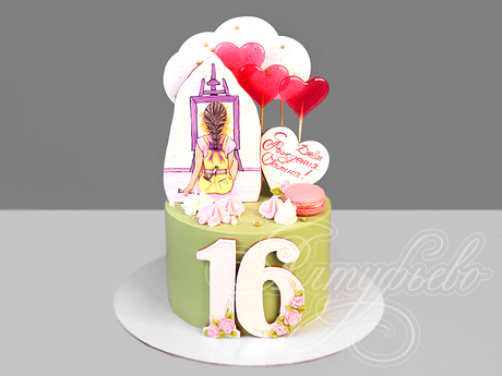 Торт на 16 лет