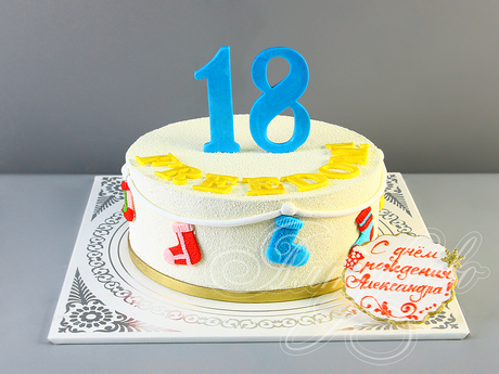 Торт на 18 лет