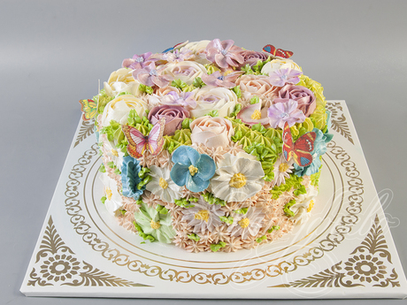 Торт на 8 Марта