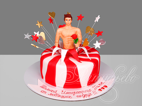 Торт на день рождения стриптиз №2162