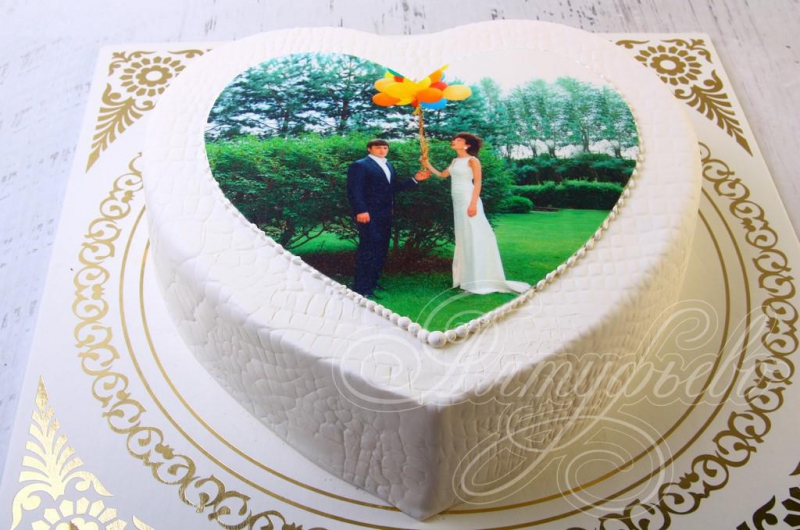 Торт недорогой на свадьбу