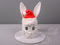 Торт Кролик в шапке Деда Мороза