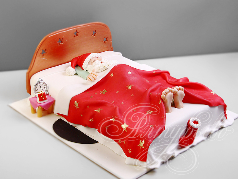 Торт Спящий Дед Мороз 31125419
