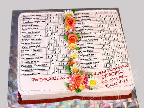 Торт классный журнал