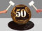 Торт Шоколадный шар на юбилей 50 лет