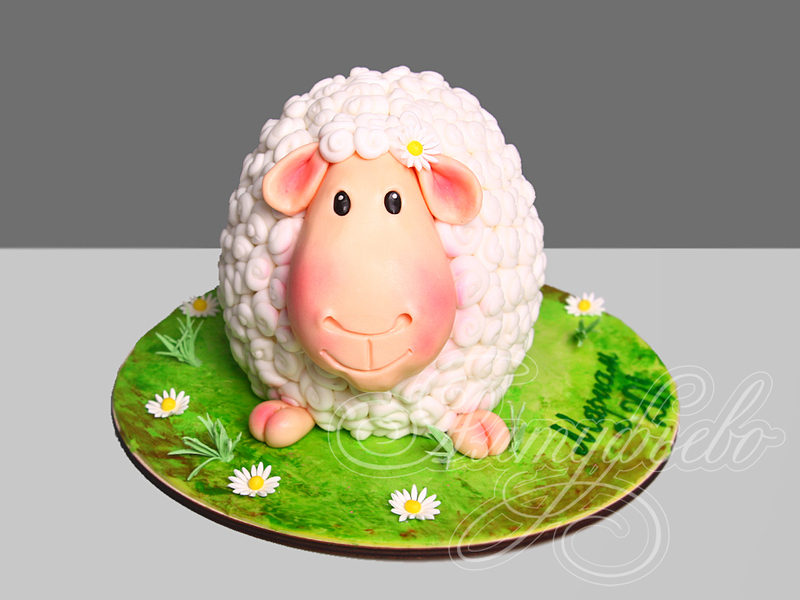 Торт "Милая овечка"