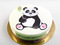 Торт "Панда с шариком" на полгодика