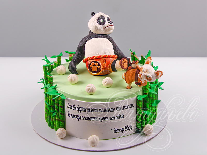 Торт «Кунг-фу панда» для мальчика