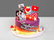 Торт TikTok, instagram, YouTube
