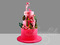 Торт Розовая Пантера для девочки