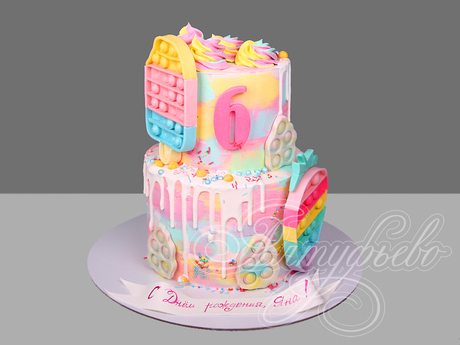 Торт Simple Dimple на 6 лет