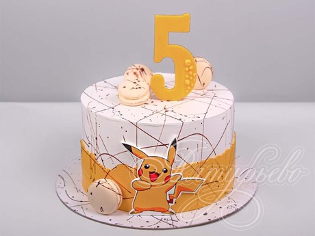 Торт Покемон на 5 лет