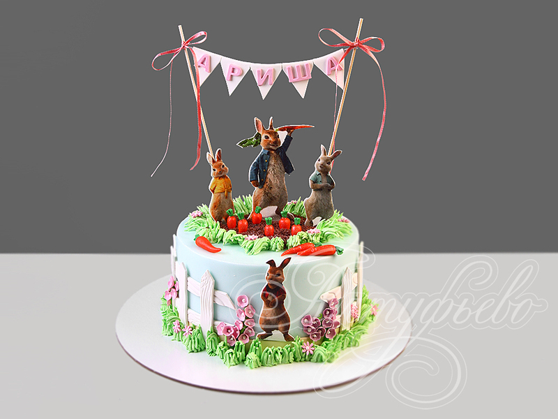 Детский торт Кролик Питер