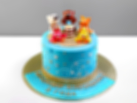 Торт Мимимишки на 3 года
