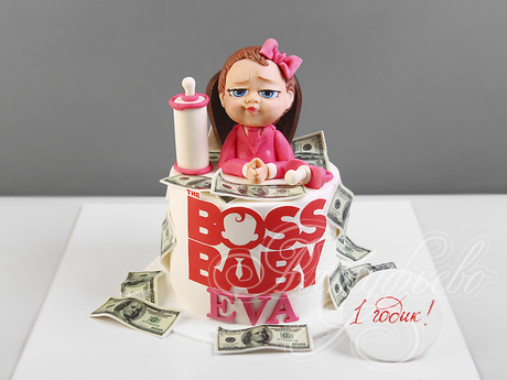 Торт Boss Baby для девочки