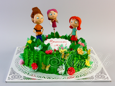 Торт Ангел Бэби на 5 лет