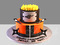 Торт Naruto кинжалом и клинками