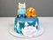 Торт Adventure Time с персонажами