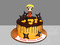Торт Наруто на день рождения