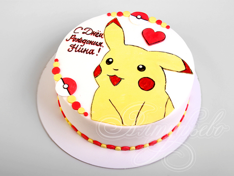 Торт Pokemon Pikachu