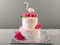 Торт Розовый фламинго на 10 лет