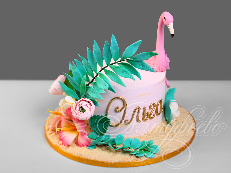 Торт Розовый Фламинго 22083920