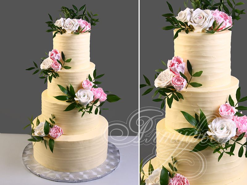 Свадебный торт айвори