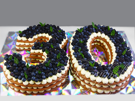 Торт "Юбилейная цифра 30"