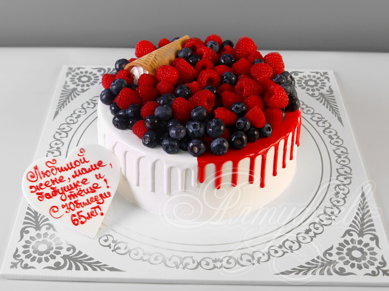 Торт на день рождения