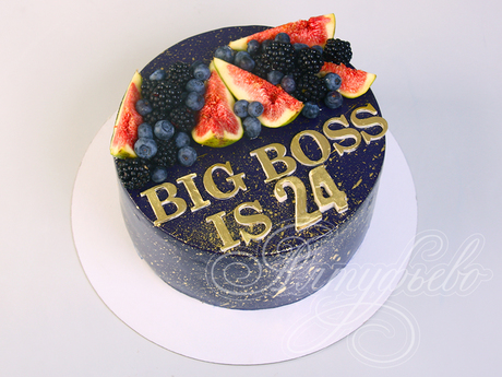 Торт "Big Boss" с ягодами
