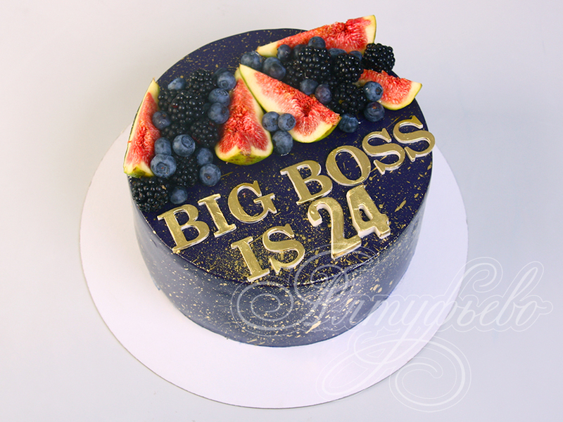 Торт "Big Boss" с ягодами