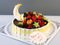 Торт Рог изобилия с ягодами